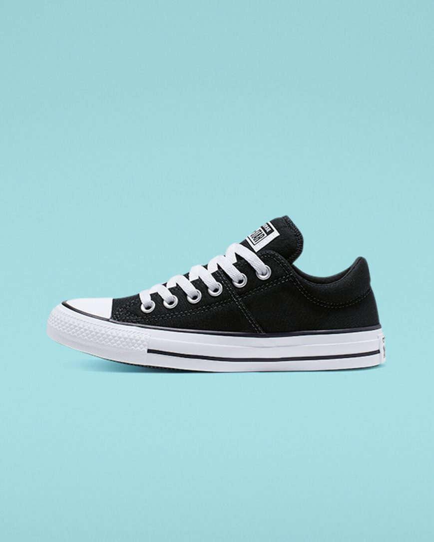 Tenisi Dama Converse Chuck Taylor All Star Madison Negrii Albi Negrii | RO NQWPK061